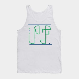 Jade Abacus Tank Top